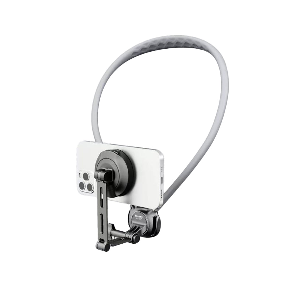 Jmary MG-03 2in1 Eller Serbest Magnetik Boyun Askılı Telefon Tutucu