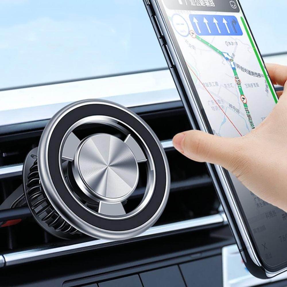 Jmary MH-77 Magnetik 360 Derece Oynar Başlıklı Telefon Tutucu Havalandırma Tasarım