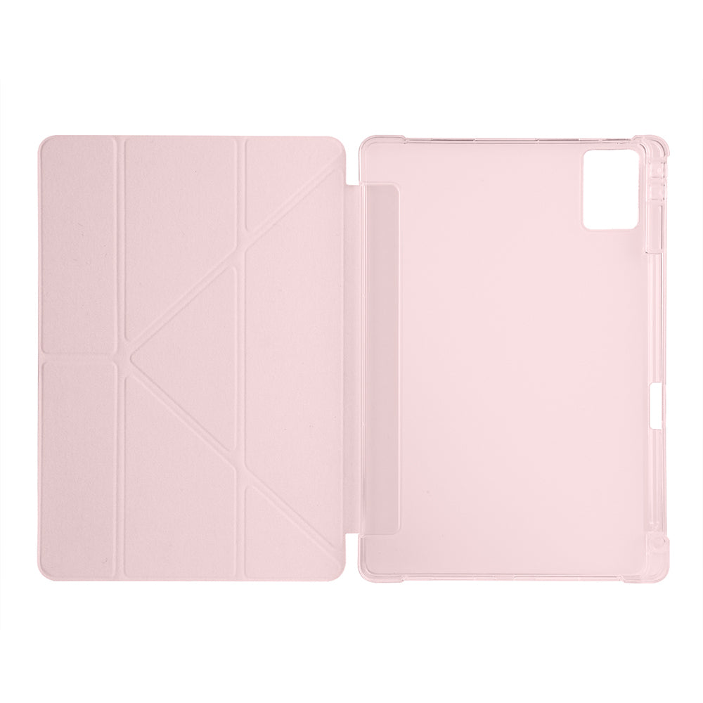Lenovo Idea Tab Plus 12.1 Kılıf Zore Tri Folding Kalem Bölmeli Standlı Kılıf