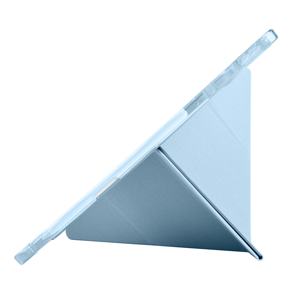 Lenovo Idea Tab Pro 12.7 TB-373FU Kılıf Zore Tri Folding Kalem Bölmeli Standlı Kılıf