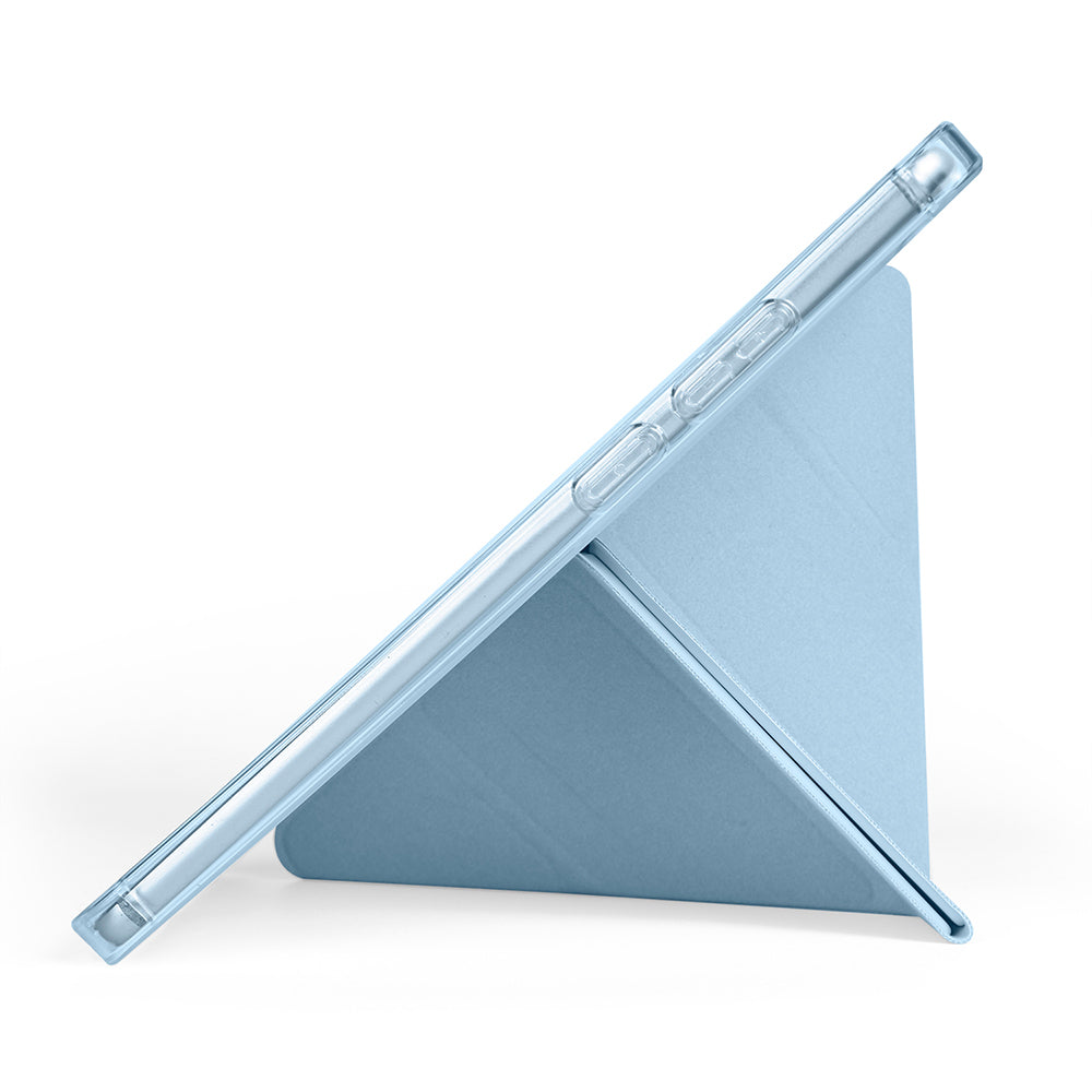 Lenovo Tab One 8.7 TB-305FU Kılıf Zore Tri Folding Kalem Bölmeli Standlı Kılıf