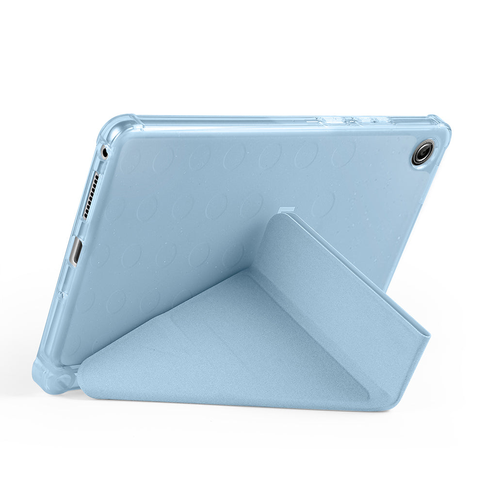 Lenovo Tab One 8.7 TB-305FU Kılıf Zore Tri Folding Kalem Bölmeli Standlı Kılıf