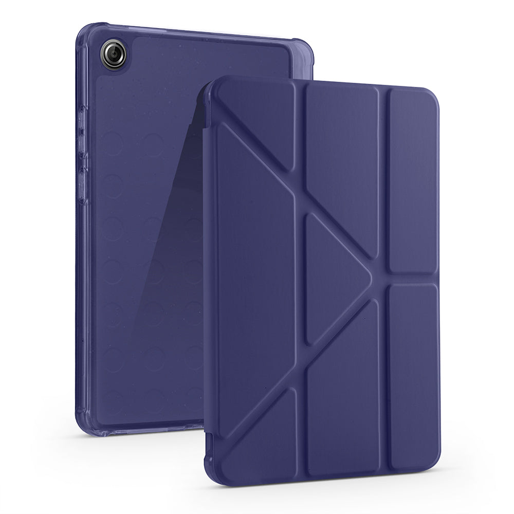 Lenovo Tab One 8.7 TB-305FU Kılıf Zore Tri Folding Kalem Bölmeli Standlı Kılıf