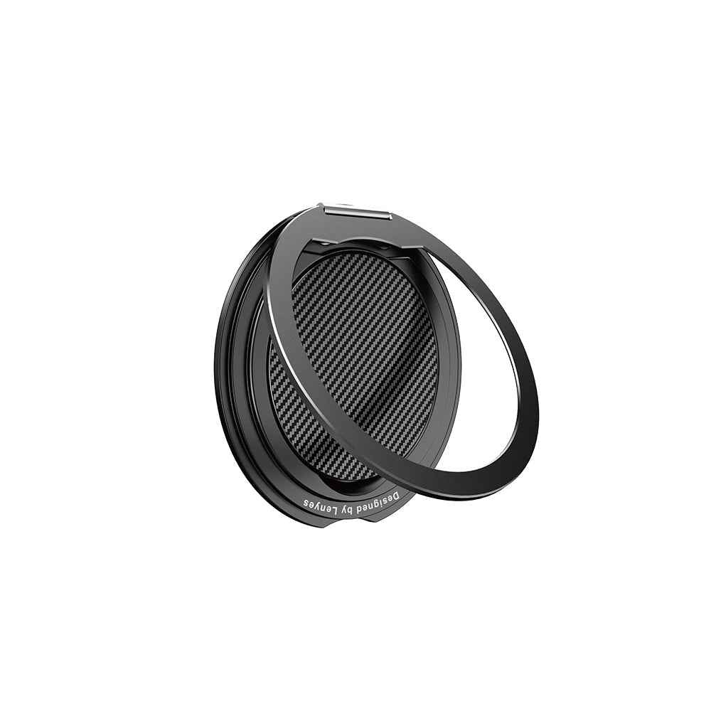Lenyes CR212 Aramid Fiber 360 Derece Dönebilen Magnetik Ring Stand Telefon Tutucu