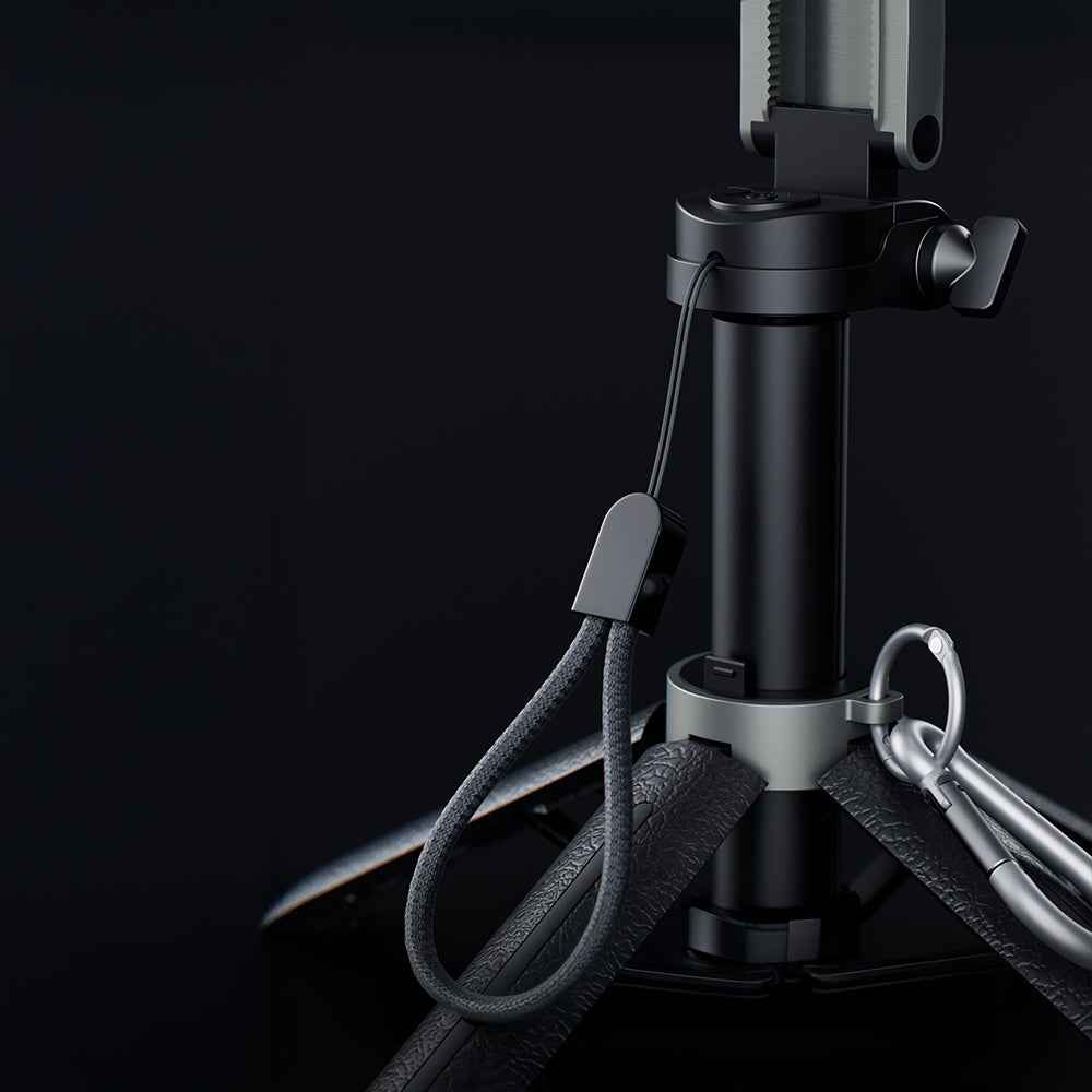 Lenyes LPH112 Dolgu Işıklı 360 Derece Dönebilen 3in1 Selfie Çubuğu ve Tripod