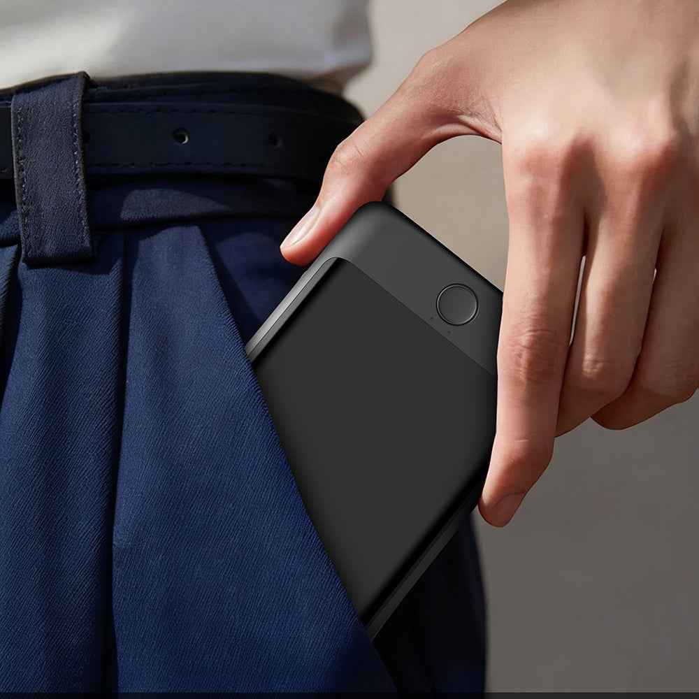 Lenyes PW1008D PD 20W LED Ekranlı Yapay Zeka Destekli Ultra İnce Wireless Powerbank 15W 10.000mAh