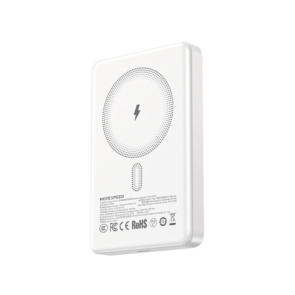 Movespeed MSP08 Ultra İnce Wireless M-safe Powerbank 10.000mAh