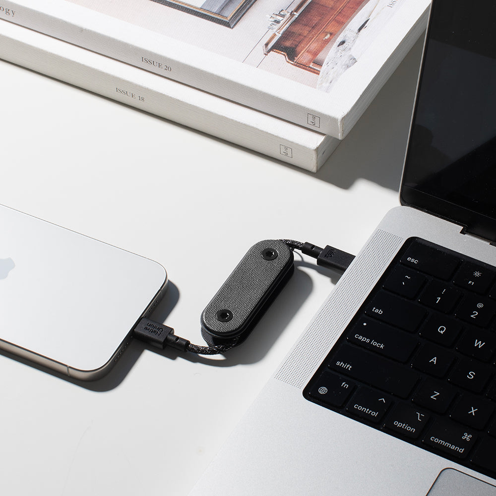 Native Union Pocket Cable Type-C to Type-C Hızlı Şarj Özellikli Anahtarlık Data ve Şarj Kablosu 60W