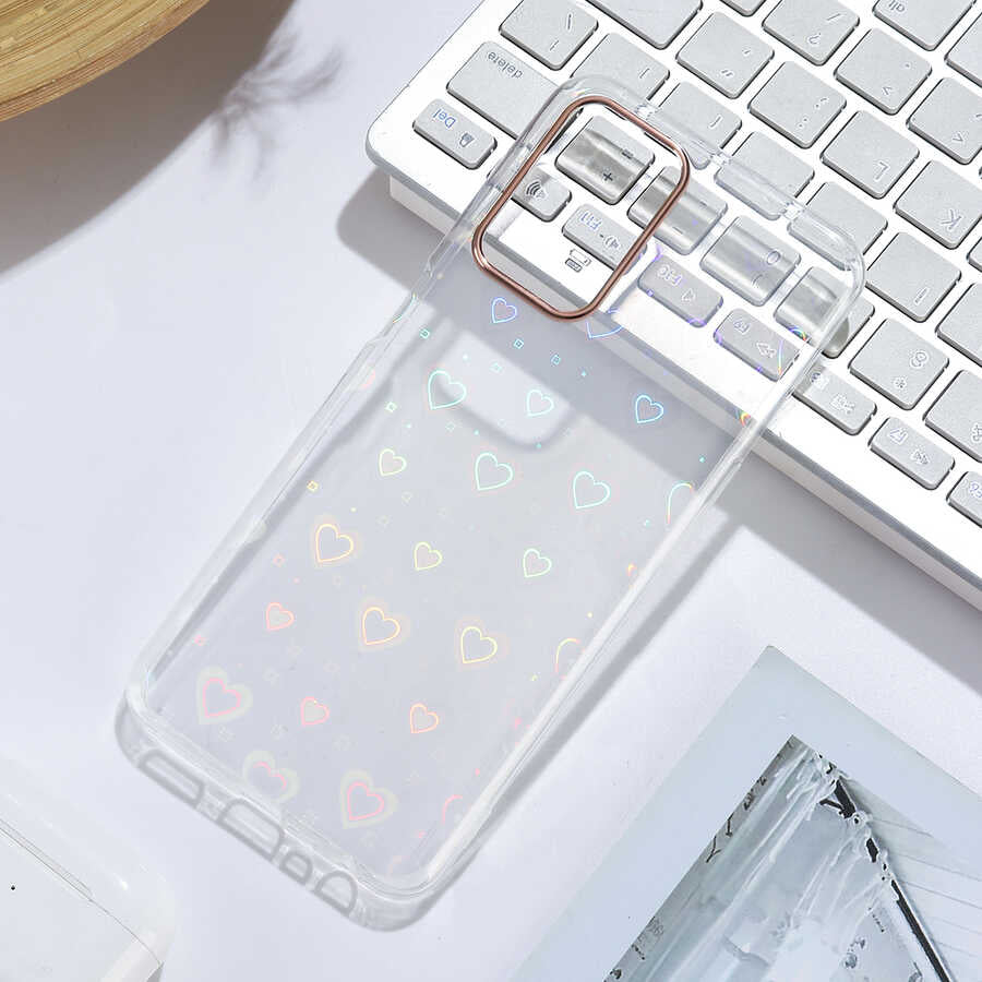 Oppo A54 4G Kılıf Zore Sidney Desenli Sert Kapak