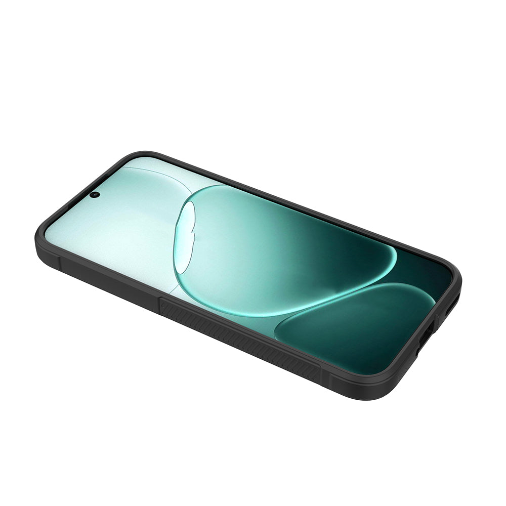 Oppo A6 Pro Kılıf Esnek TPU Oyuklu Arka Yüzey Tasarımlı Zore Etnik Silikon Kapak