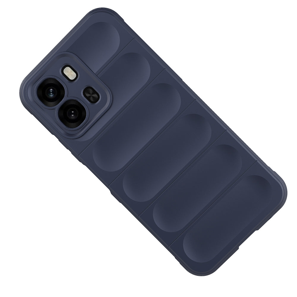 Oppo A6T Kılıf Esnek TPU Oyuklu Arka Yüzey Tasarımlı Zore Etnik Silikon Kapak