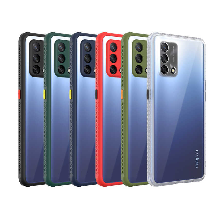 Oppo A74 4G Kılıf Zore Kaff Kapak