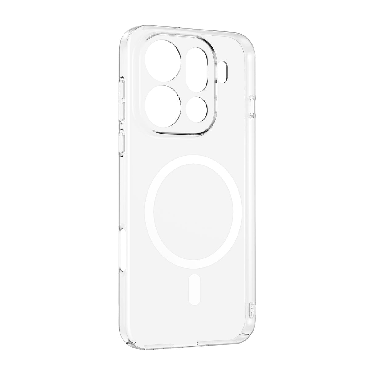 Oppo Find X9 Pro Kamera Korumalı M-Safe Şarj Özellikli Şeffaf Zore London Sert PC Kapak