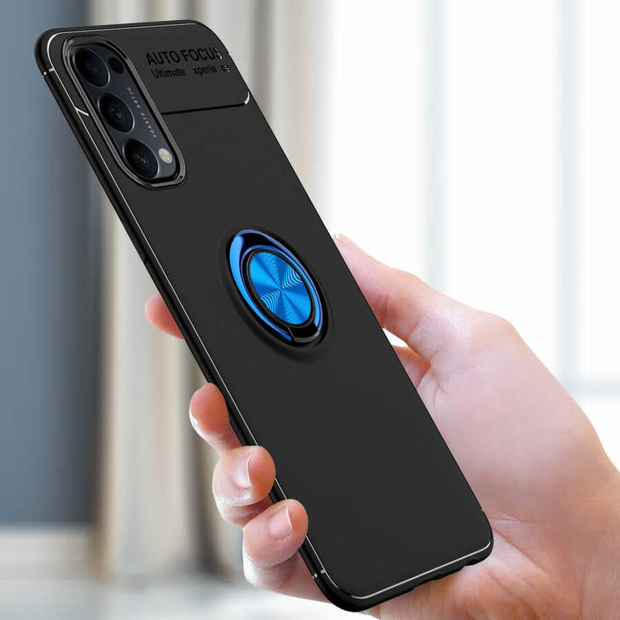 Oppo Reno 4 Kılıf Zore Ravel Silikon Kapak