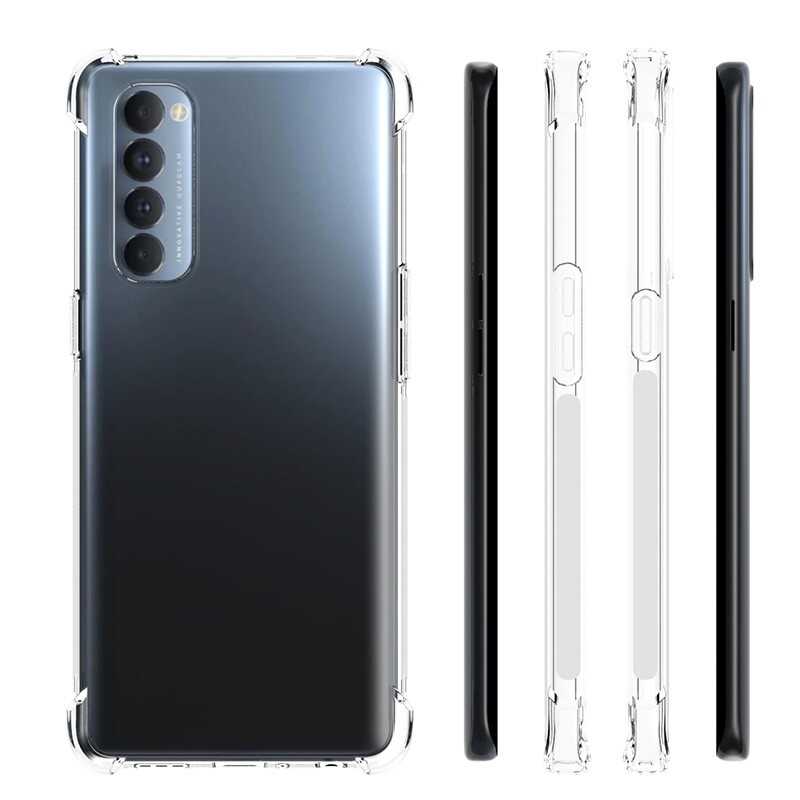 Oppo Reno 4 Pro 4G Kılıf Zore Nitro Anti Shock Silikon