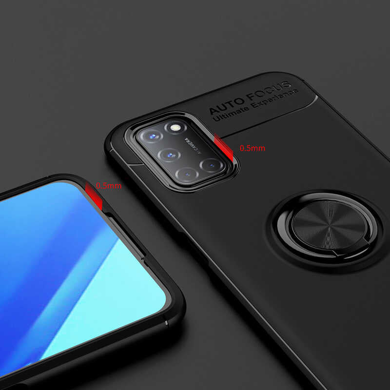 Oppo Reno A52 Kılıf Zore Ravel Silikon Kapak