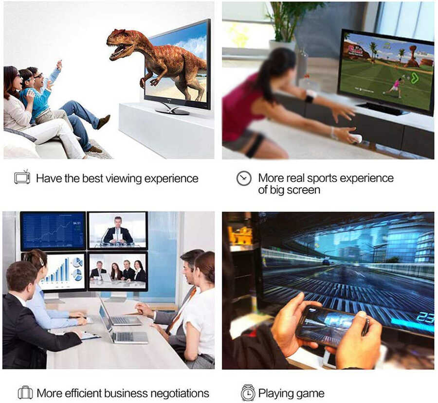 Qgeem QG-UA14 Type-C To Mini Display Port Kablo