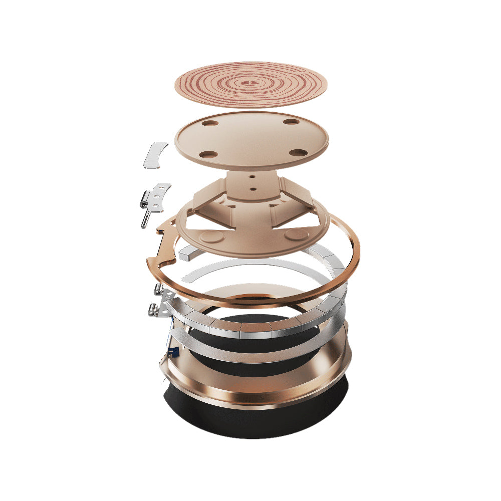 Raptic FreeFlow Grid Serisi 360 Derece Dönebilen Magnetik Ring Stand Telefon Tutucu