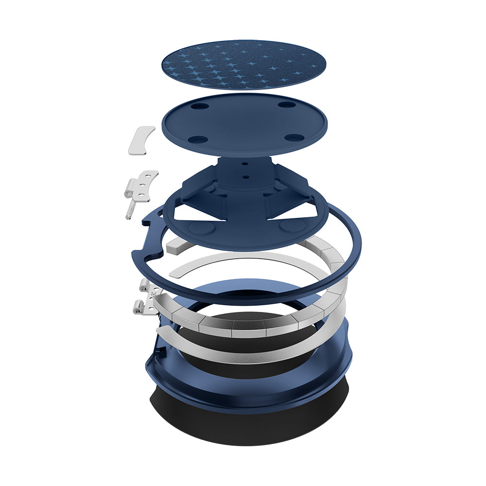 Raptic FreeFlow Serenity Serisi 360 Derece Dönebilen Magnetik Ring Stand Telefon Tutucu