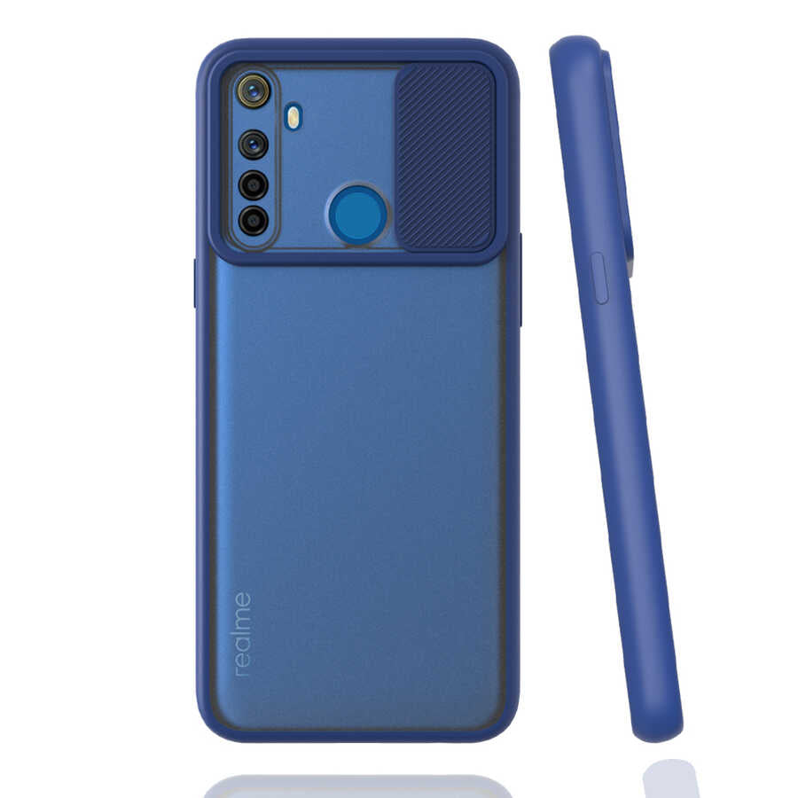 Realme 5İ Kılıf Zore Lensi Kapak