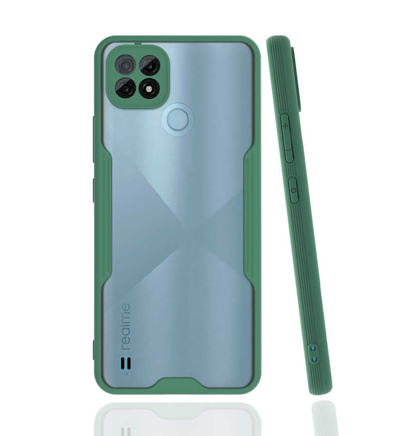 Realme C21 Kılıf Zore Parfe Kapak