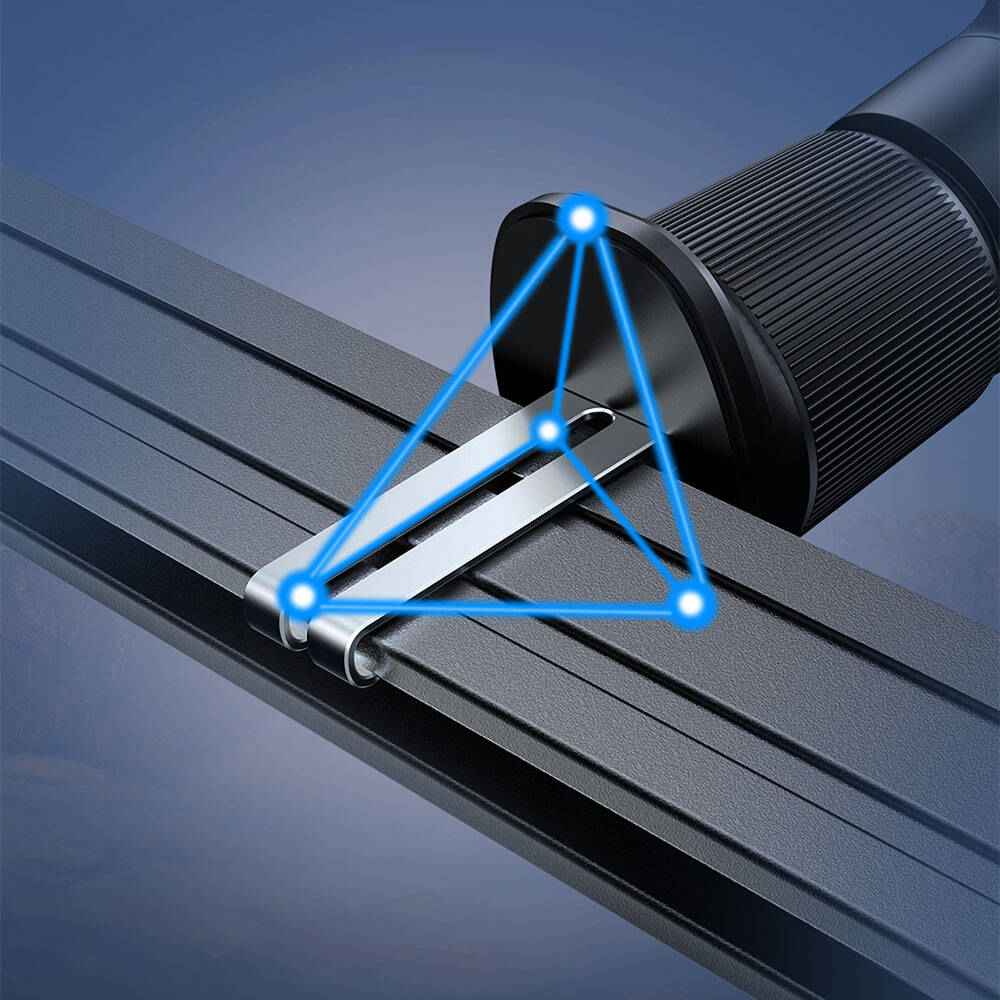 Recci RHO-C42 M-safe Magnetik 360° Dönebilen Havalandırma Tasarım Araç Telefon Tutucu