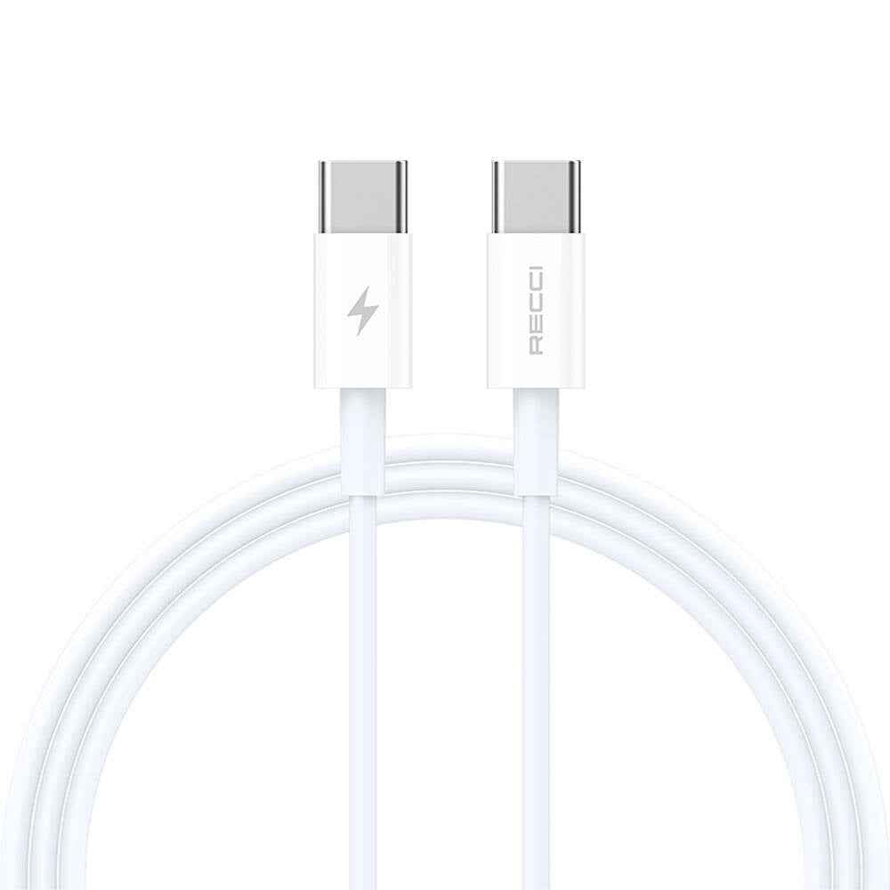 Recci RS06CC Type-C to Type-C PD 65W Hızlı Şarj Özellikli Data ve Şarj Kablosu 1M