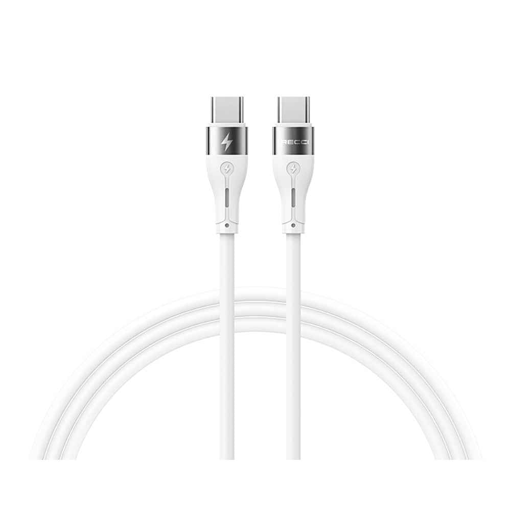Recci RS11CC Type-C to Type-C PD Hızlı Şarj Özellikli Data ve Şarj Kablosu 65W 1M