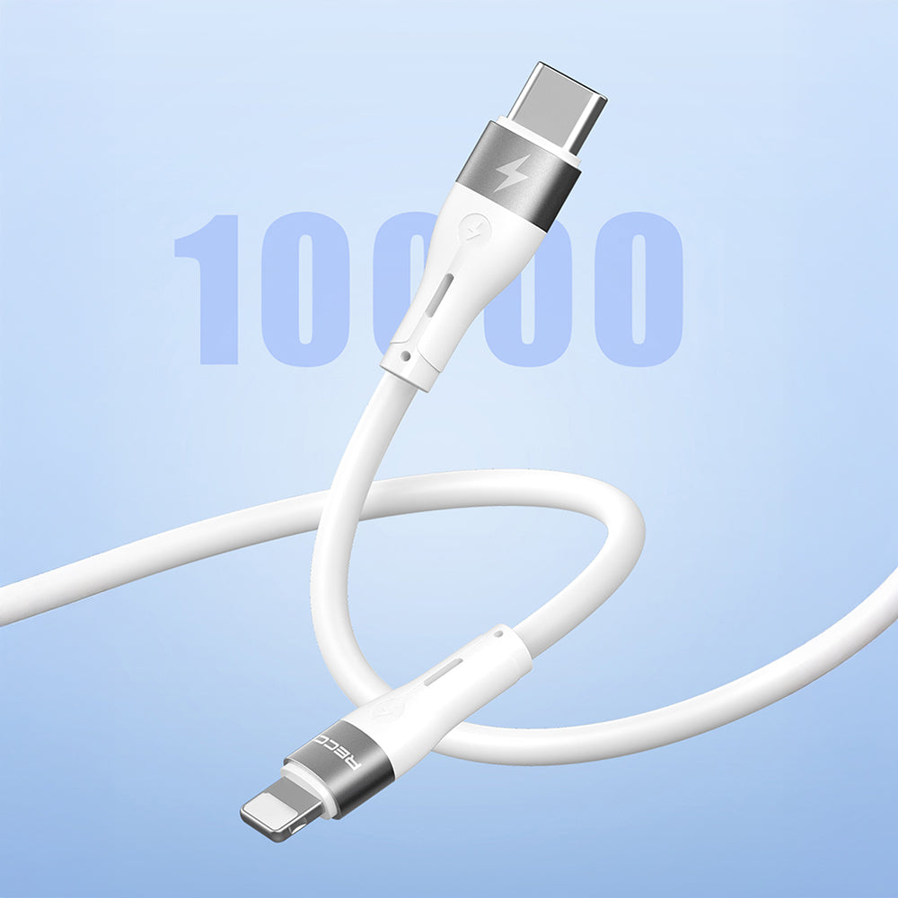 Recci RS11CL Type-C to Lightning PD Hızlı Şarj Özellikli Data ve Şarj Kablosu 20W 1M