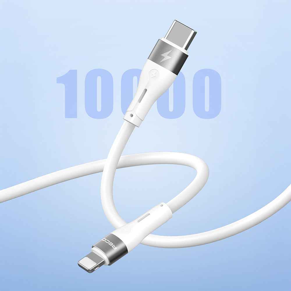 Recci RS11CL Type-C to Lightning PD Hızlı Şarj Özellikli Data ve Şarj Kablosu 20W 1M