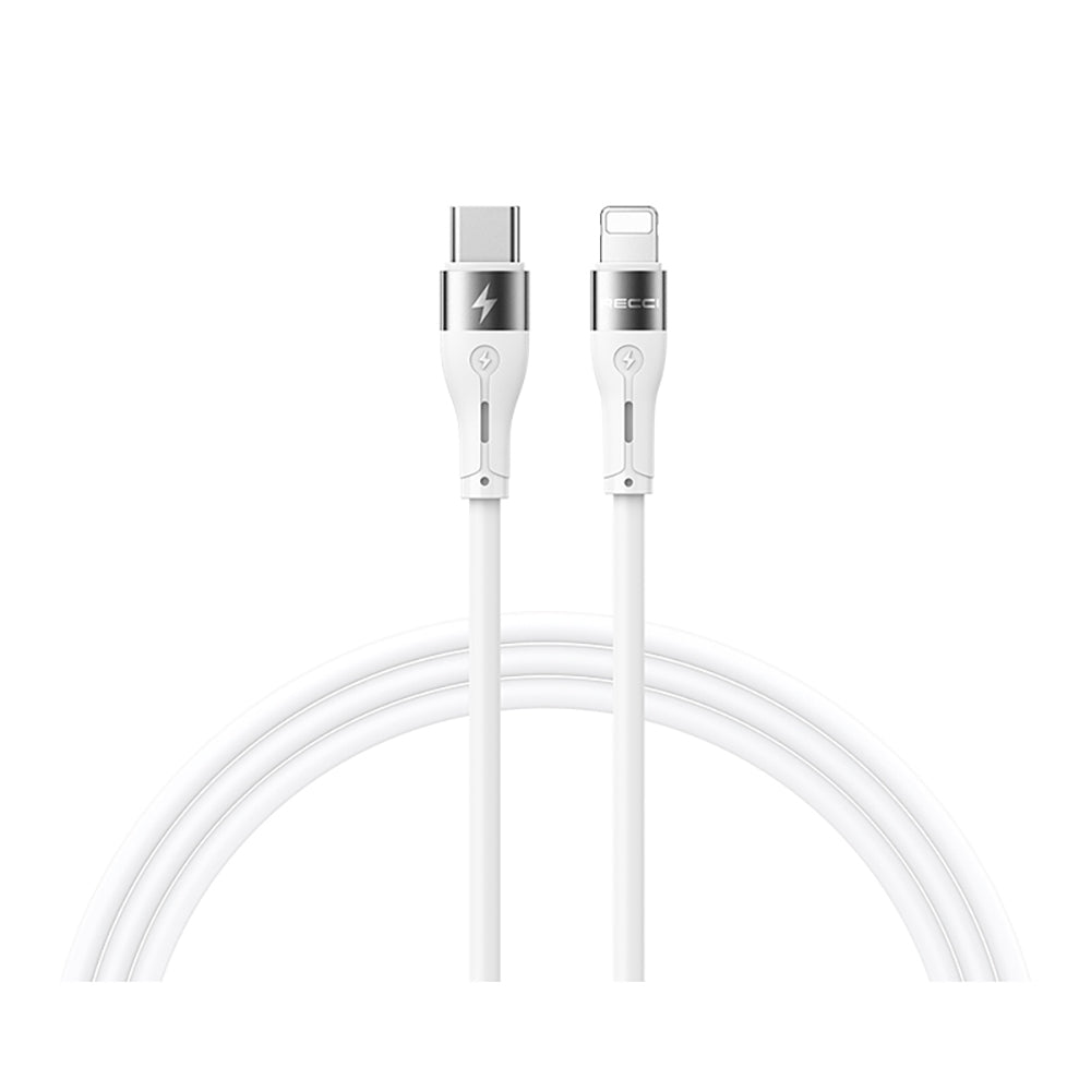Recci RS11CL Type-C to Lightning PD Hızlı Şarj Özellikli Data ve Şarj Kablosu 20W 1M