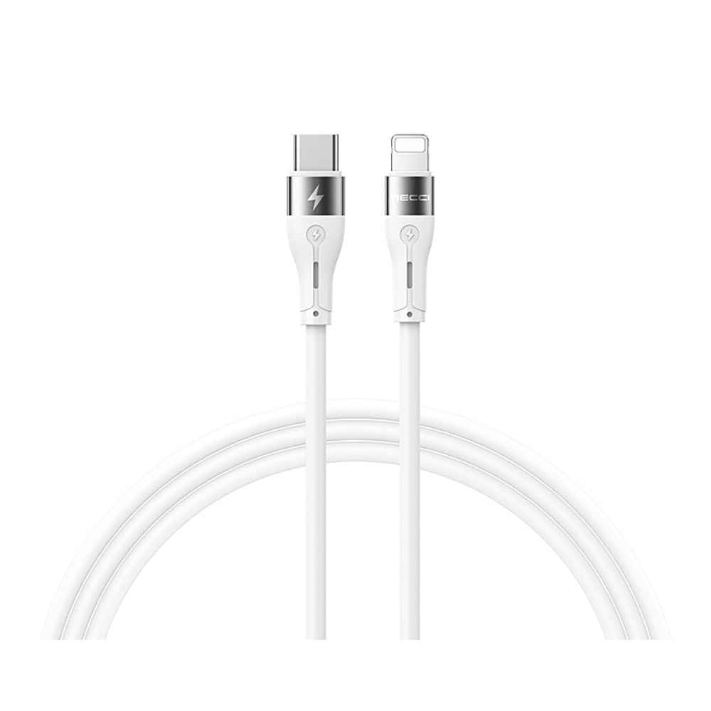 Recci RS11CL Type-C to Lightning PD Hızlı Şarj Özellikli Data ve Şarj Kablosu 20W 1M