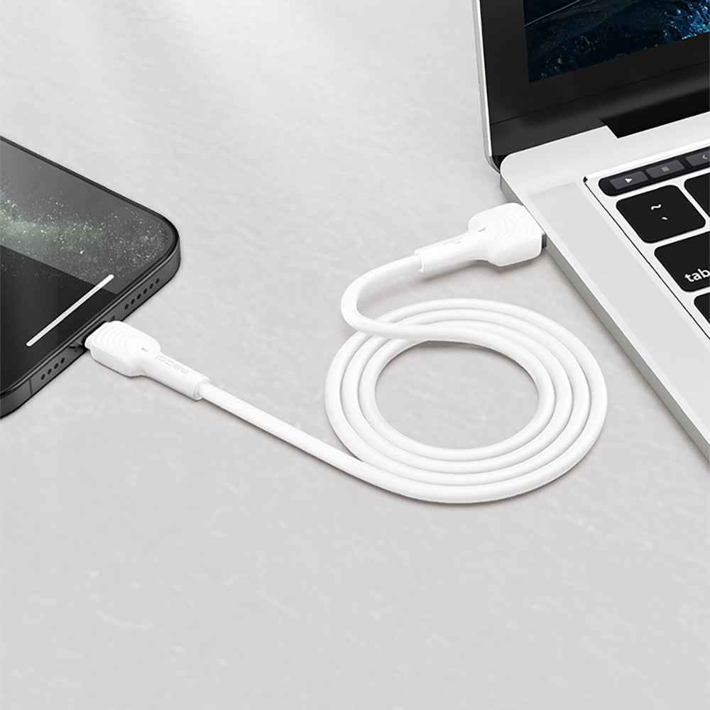 Recci RTC-N26C USB-A to Type-C Hızlı Şarj Özellikli Data ve Şarj Kablosu 1M