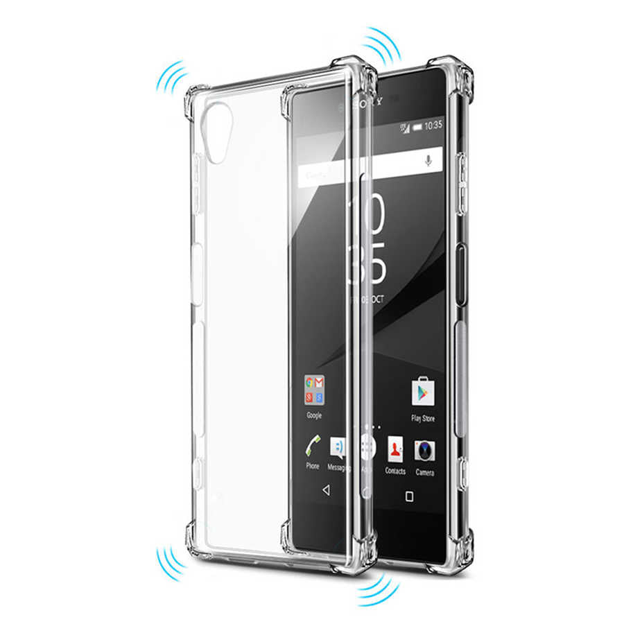 Sony Xperia XA1 Plus Kılıf Zore Nitro Anti Shock Silikon