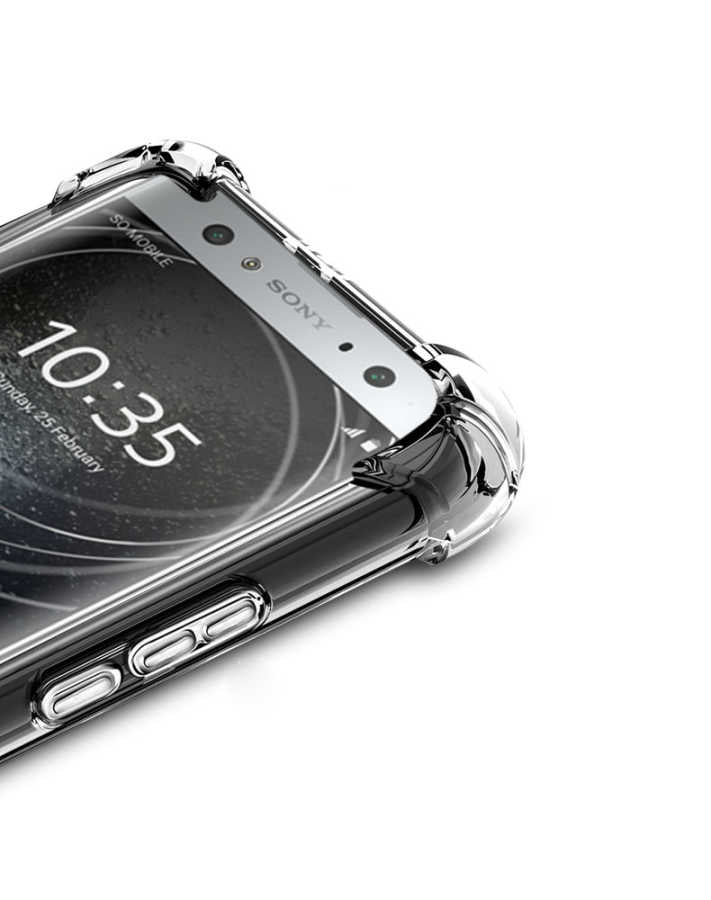 Sony Xperia XA2 Ultra Kılıf Zore Nitro Anti Shock Silikon
