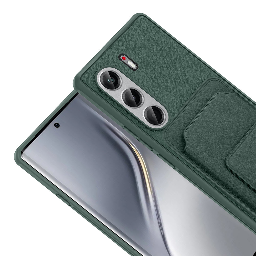 Tecno Camon 40 Pro Kılıf Kartlıklı TPU Zore Bikart Kapak