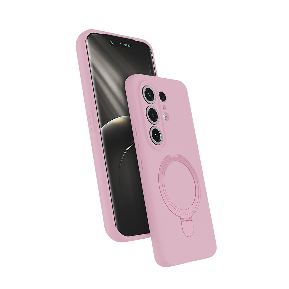 Tecno Camon 50 Pro Kılıf M-safe Şarj Özellikli Standlı Zore Samara Kapak