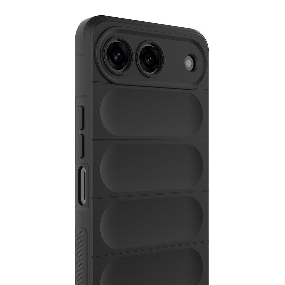 Tecno Spark 40 5G Kılıf Esnek TPU Oyuklu Arka Yüzey Tasarımlı Zore Etnik Silikon Kapak