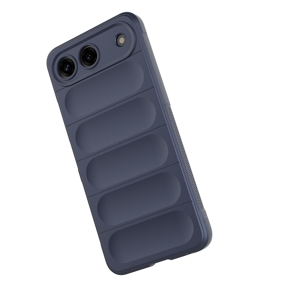 Tecno Spark 40 5G Kılıf Esnek TPU Oyuklu Arka Yüzey Tasarımlı Zore Etnik Silikon Kapak