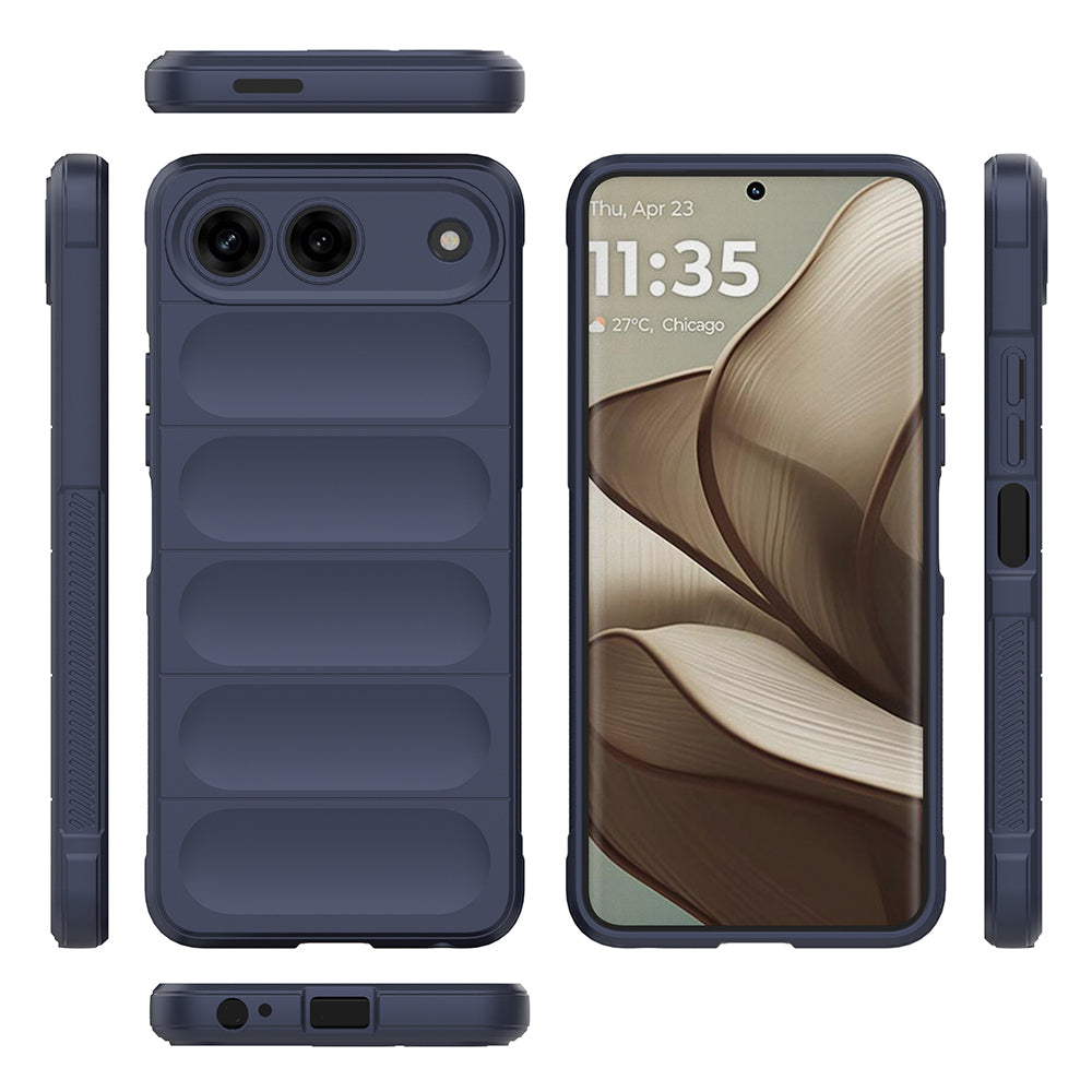 Tecno Spark 40 5G Kılıf Esnek TPU Oyuklu Arka Yüzey Tasarımlı Zore Etnik Silikon Kapak
