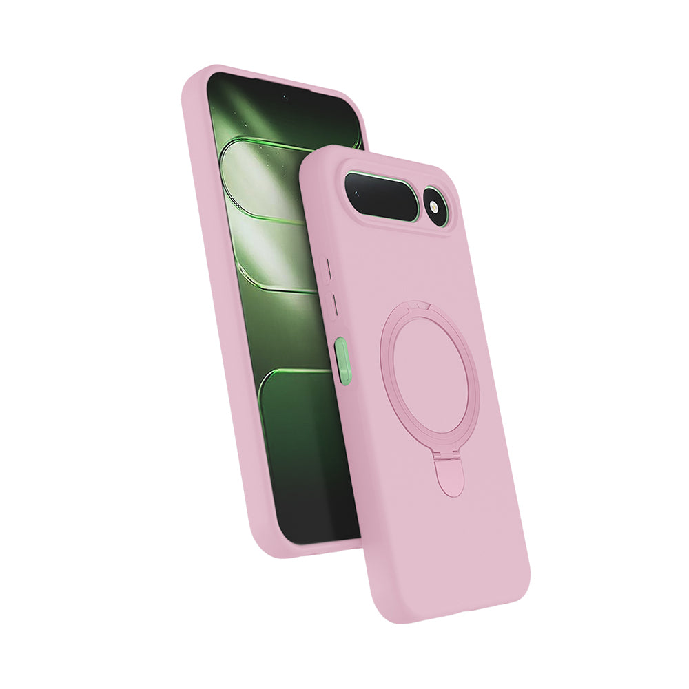 Tecno Spark 50 5G Kılıf M-safe Şarj Özellikli Standlı Zore Samara Kapak