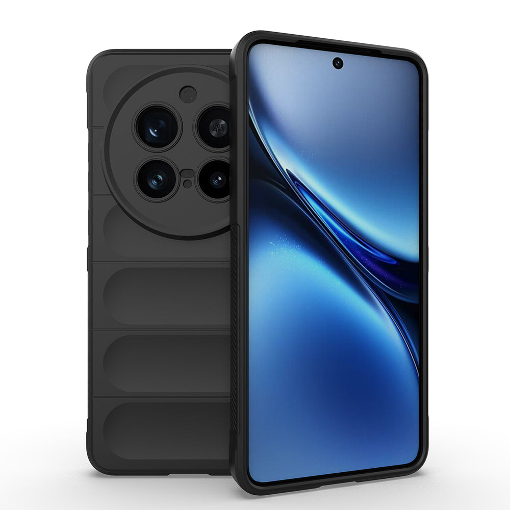 Vivo X200 Pro 5G Kılıf Esnek TPU Oyuklu Arka Yüzey Tasarımlı Zore Etnik Silikon Kapak
