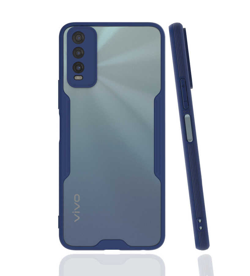 Vivo Y20S Kılıf Zore Parfe Kapak