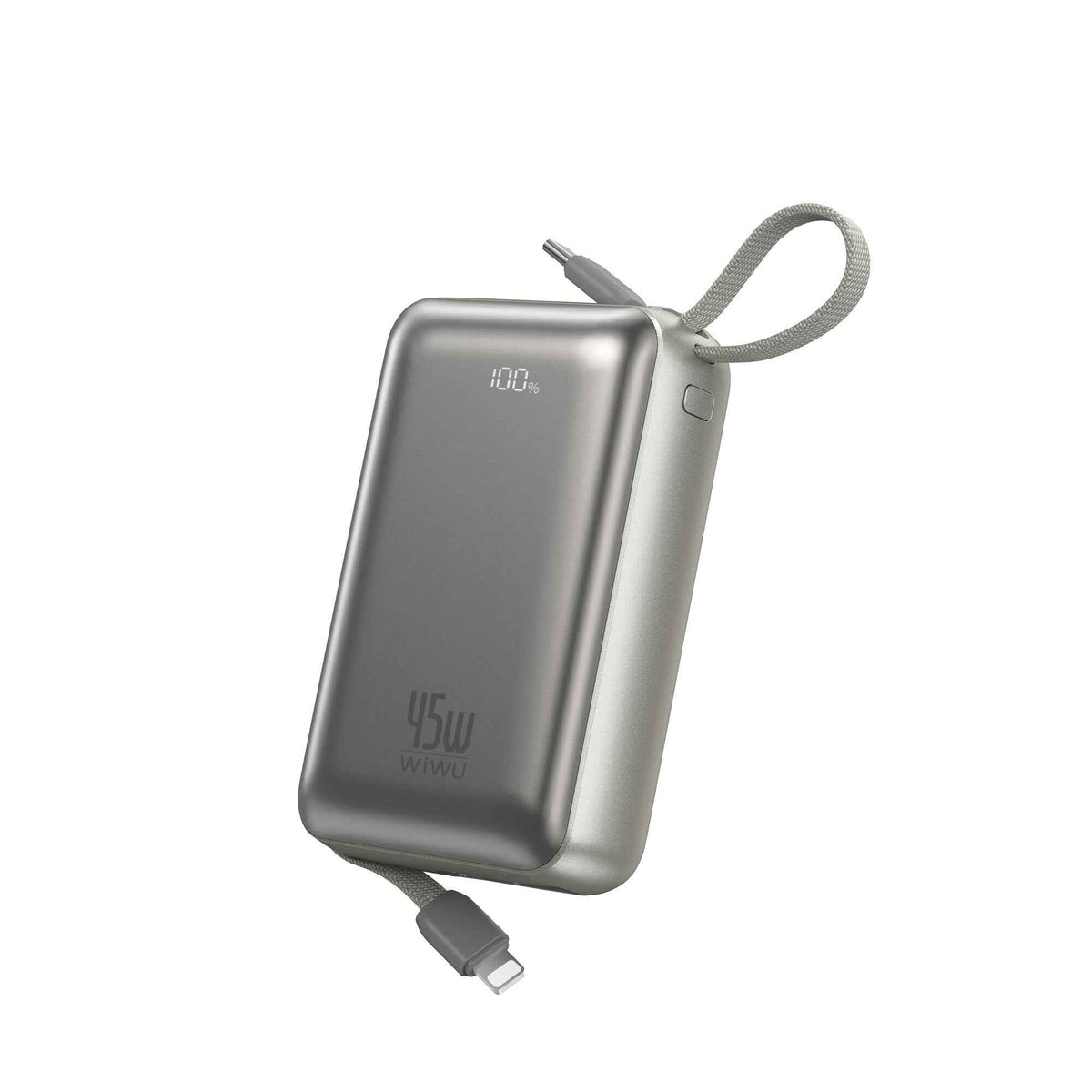 Wiwu AS-182 Galaxy Pro Max Serisi Type-C Lightning Çıkışlı Taşınabilir Powerbank PD 45W 20000mAh