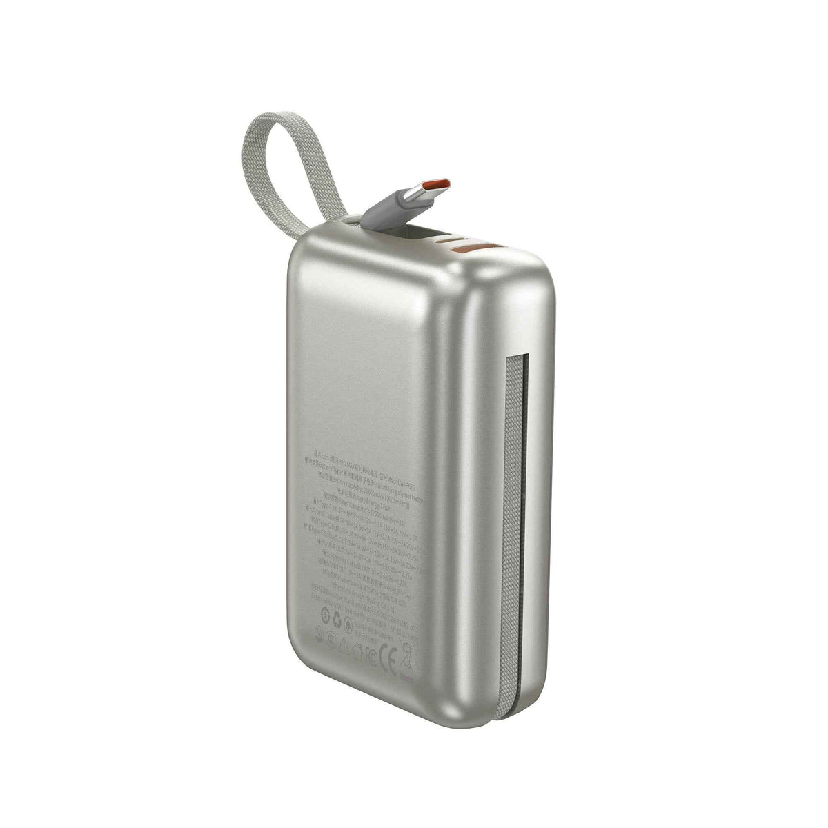 Wiwu AS-182 Galaxy Pro Max Serisi Type-C Lightning Çıkışlı Taşınabilir Powerbank PD 45W 20000mAh