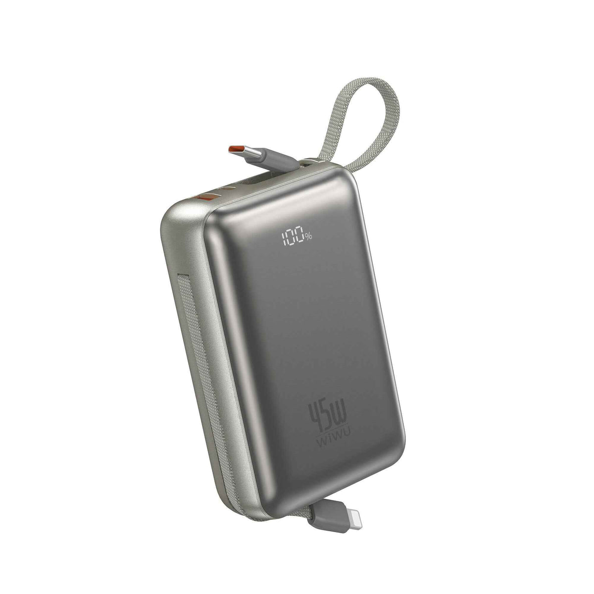 Wiwu AS-182 Galaxy Pro Max Serisi Type-C Lightning Çıkışlı Taşınabilir Powerbank PD 45W 20000mAh
