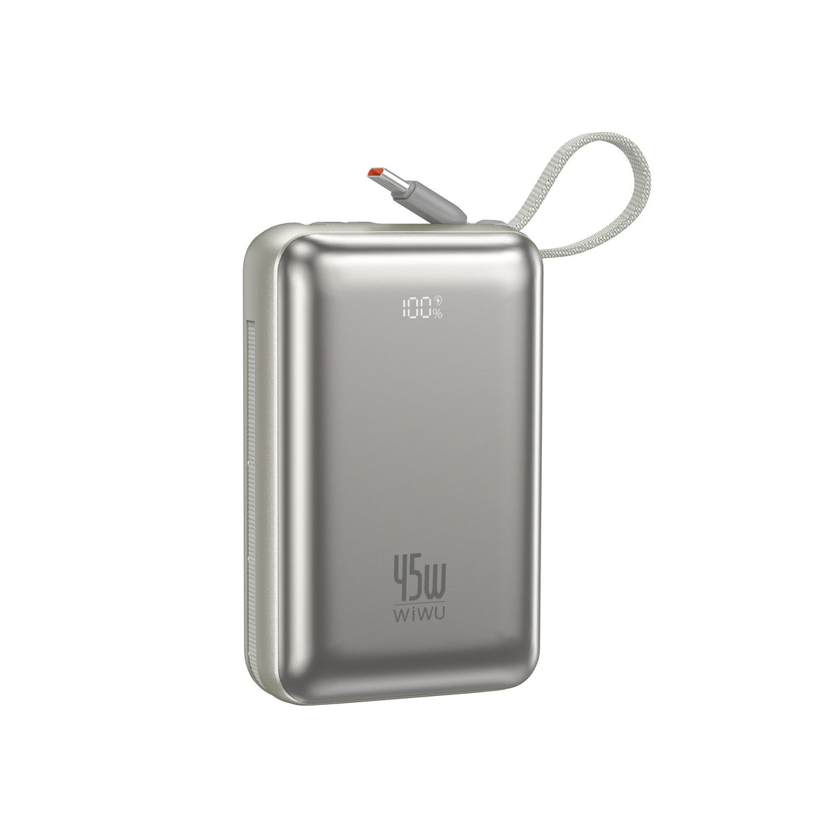 Wiwu AS-182 Galaxy Pro Max Serisi Type-C Lightning Çıkışlı Taşınabilir Powerbank PD 45W 20000mAh
