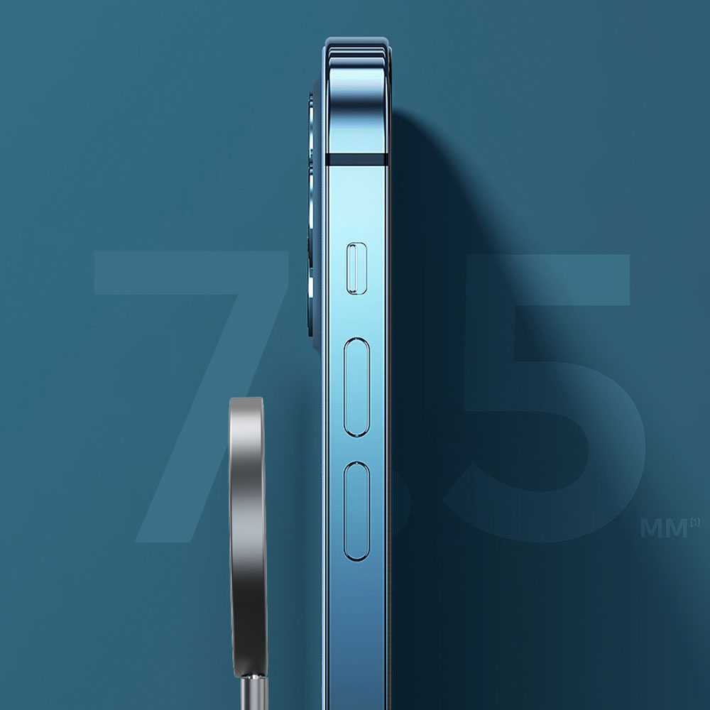 Wiwu M17 Magnetik Intelligent Transparan Wireless Şarj Ultra İnce Şeffaf 15W Android iOS Destekli