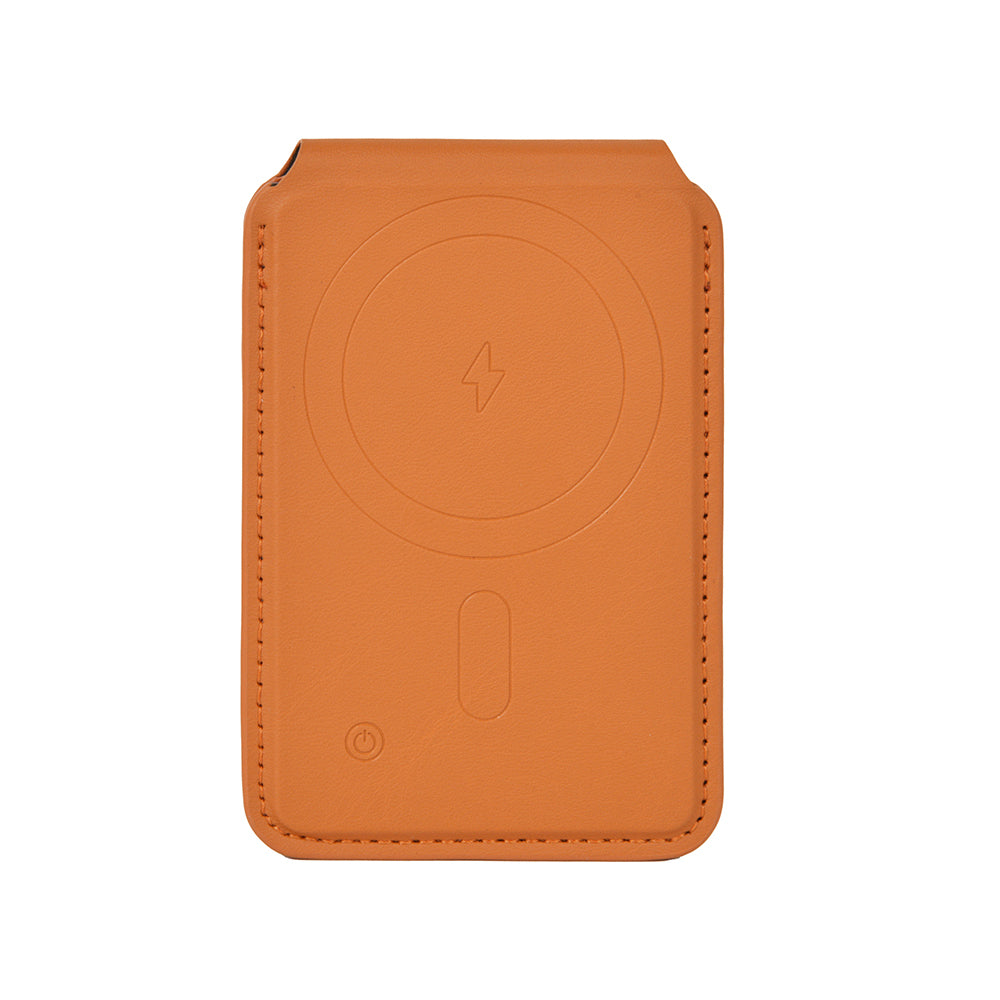 Wiwu MW-005 Magnetik Standlı Kartlık Qi Kablosuz Şarj Uyumlu FindMy Özellikli Mag Wallet