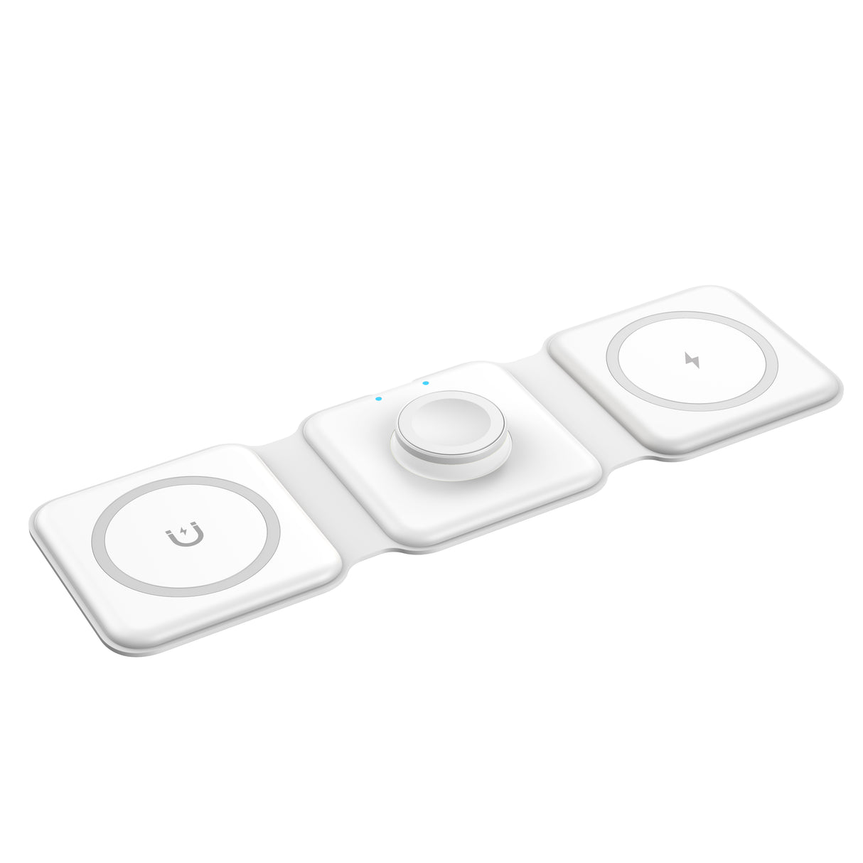 Wiwu Power Air M6 3 in 1 Mıknatıslı Kablosuz Şarj Standı